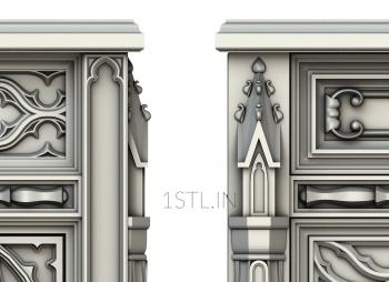 Stand (TM_0113) 3D model for CNC machine